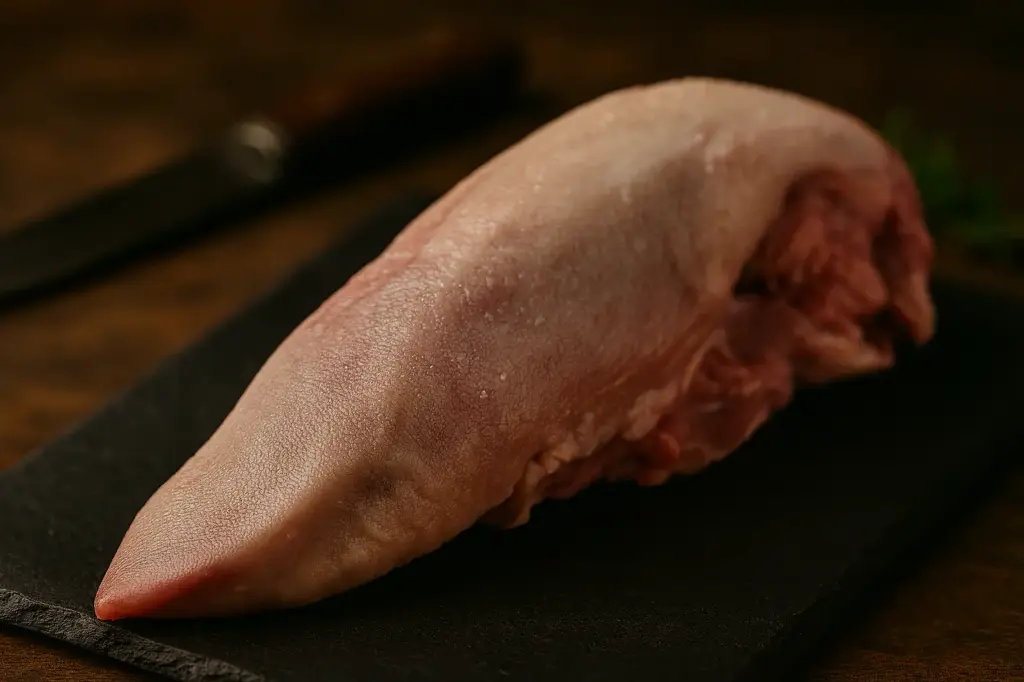 Langue de porc demi-sel