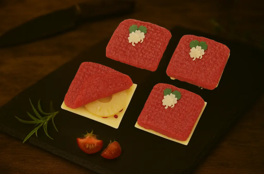 Club de viande à l'ananas