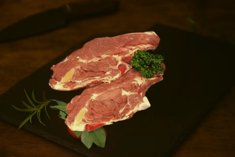 Cote de veau découverte